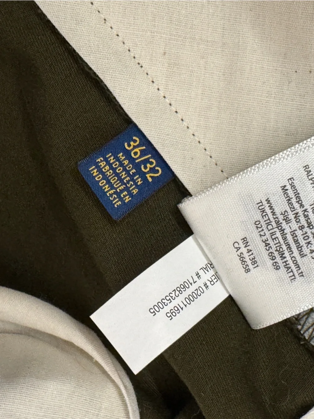 Polo by Ralph Lauren Olive Green Men’s Chinos Preppy Casual